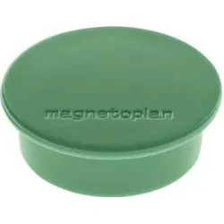 Magnet DISCOFIX COLOR, Ø 40 mm, VE 40 Stk, grün magnetoplan