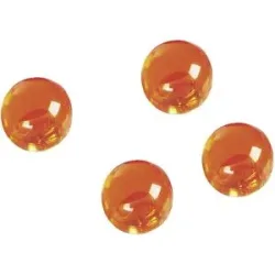 Magnetkugel, Ø 14 mm, VE 48 Stk, orange magnetoplan