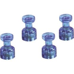 Kegelmagnet, Ø 18 mm, VE 48 Stk, dunkelblau magnetoplan