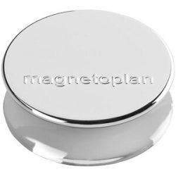 Ergo-Magnet, Ø 34 mm, VE 50 Stk, silber magnetoplan