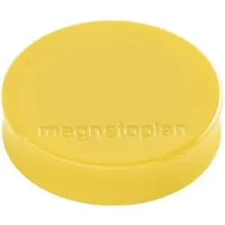 Ergo-Magnet, Ø 30 mm, VE 60 Stk, goldgelb magnetoplan