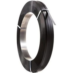 Stahlband, für Bandabroller, Packenwicklung, lackiert, Bandbreite 19 mm ratioform