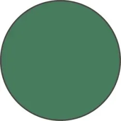 kaiserkraft PVC-Bodenmarkierungen, Kreis-Form, VE 100 Stk, grün
