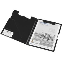 Klemmbrett-Mappe, DIN A4 Format, VE 3 Stk, schwarz magnetoplan
