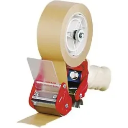 kaiserkraft Handabroller für Dauereinsatz, für Bandbreite bis 50 mm, VE 1 Stk