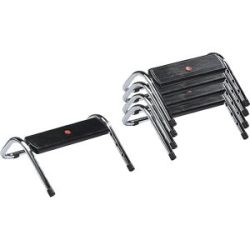 Fußstütze mit höhenverstellbarer Fußplatte, HxBxT 150 x 350 x 330 mm, VE 5 Stk Twinco