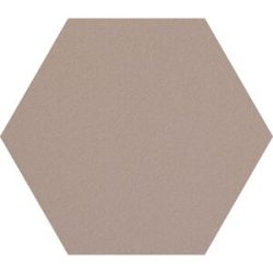 Design-Pinnwand sechseckig, Kork, BxH 600 x 600 mm, sand Chameleon