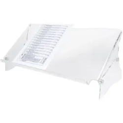 Dokumentenhalter ERGODOC®, höhenverstellbar 160 - 235 mm, transparent klar Dataflex