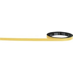 magnetoflex®-Band, Breite 5 mm, VE 10 Rollen, gelb magnetoplan