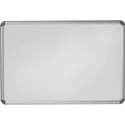 Design-Wandtafel, Stahlblech, lackiert, BxH 1500 x 1000 mm, weiß eurokraft pro