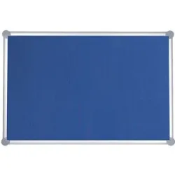 MAUL Pinnwandtafel 2000, Textil, blau, 900 x 1200 mm