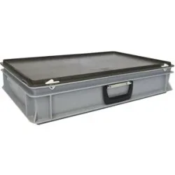 kaiserkraft Mehrzweckkoffer, Inhalt 20 l, Außenmaß LxBxH 600 x 400 x 135 mm, ab 1 Stück