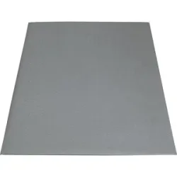 Arbeitsplatzmatte Yoga Meter Super, grau, Fixmaße, LxB 1500 x 900 mm Miltex