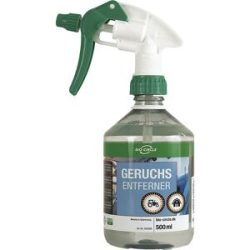 Geruchsentferner, 20 Flaschen à 500 ml und 10 Sprayer, Inhalt 10 l Bio-Circle