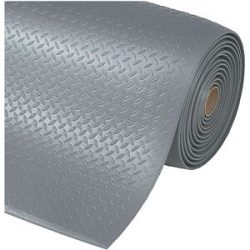 Arbeitsplatzmatte, Diamond Sof-Tred?, Breite 600 mm, pro lfd. m, grau NOTRAX