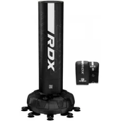 RDX Boxsport RDX Freistehender Boxsack F6 6ft KARA mit Boxhandschuhen Weiß