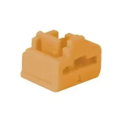 LINDY 47898 RJ45-Portschlösser Orange