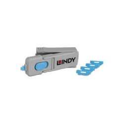 Lindy HDMI-Port-Schlüssel mit 4 Schlössern, Schloss