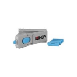 Lindy DisplayPort-Port-Schlüssel mit 4 Schlössern, Schloss