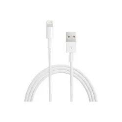 Apple MD819ZM/A USB-A 2.0 Stecker zu Lightning Connector USB-Kabel 2m Weiß