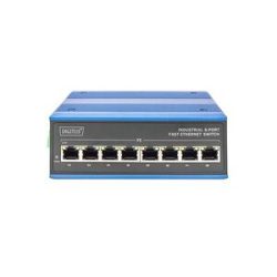 INDUSTRIAL 8-PORT 10/100 SWITCH DIN RAIL EXTENDED TEMP RANGE  NMS IN CPNT