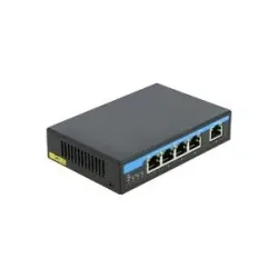 Delock Gigabit Ethernet Switch 4 Port PoE + 1 RJ45