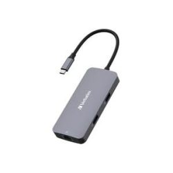 Verbatim USB-C Pro Multiport-Hub CMH-05, 5 Port, Dockingstation