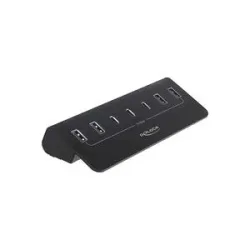 Delock USB Hub 10 Gbps, 3 USB Type-C, 4 USB Typ-A, Metall