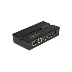 Delock USB 2.0 Switch f. 2 PC an 2Geräte, USB-Switch
