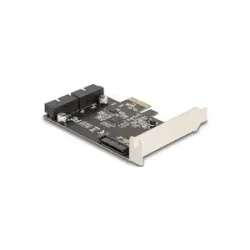 Delock PCI Express x1 Karte zu 2 x intern USB 5 Gbps Pfostenstecker, Schnittstellenkarte