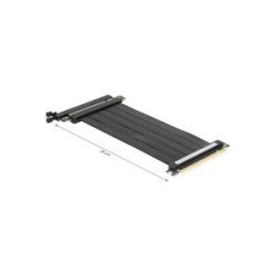 Delock Riser Karte PCI Express 4.0 x16 Stecker zu x16 Slot mit Kabel 30 cm, Riser Card