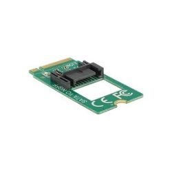 Delock Seriell Adapter [1x M.2 - 1x SATA] 0 mm Grün