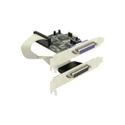 Delock PCI Express Karte 2x Parallel, Schnittstellenkarte