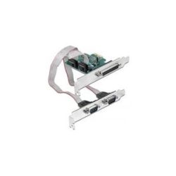 Delock PCI Express Karte zu 2 x Seriell RS-232 + 1 x Parallel IEEE1284, Schnittstellenkarte