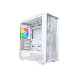 MONTECH Montech X5 PC-Gehäuse, Midi-Tower, ATX, ARGB - weiß Gehäuse, PC-Gehäuse, Gaming-Gehäuse Weiß