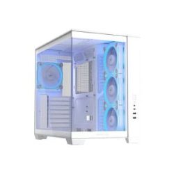 ASUS PC-Gehäuse A32 Plus TG ARGB Weiss