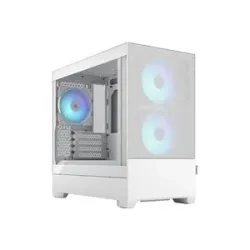 Fractal Design Pop Mini Air RGB - Tower - micro ATX - Seitenteil mit Fenster (gehärtetes Glas)