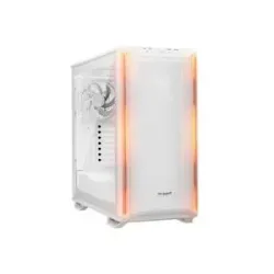 BeQuiet DARK BASE 701 White Midi-Tower PC-Gehäuse Weiß 3 vorinstallierte Lüfter, Seitenfenster