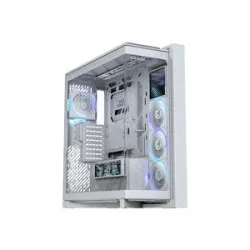 Asus ROG Cronox GR801 CURVE TG ARGB White Edition, Tower-Gehäuse
