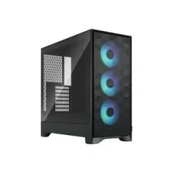Fractal Design Geh Pop 2 Air Black TG RG Midi-Tower PC-Gehäuse Schwarz