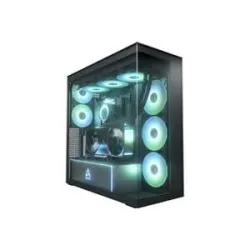 Arctic Xtender Mirror Midi-Tower PC-Gehäuse, Gaming-Gehäuse Schwarz