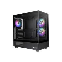 Thermaltake View 270 Plus TG ARGB Black Midi-Tower Gaming-Gehäuse Schwarz