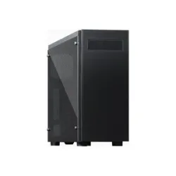 Chieftec AL-02B-TG-OP Tower PC-Gehäuse Schwarz