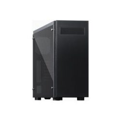 Chieftec AL-02B-TG-OP Tower PC-Gehäuse Schwarz