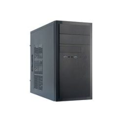 Chieftec HT-01B-OP Mini-Tower PC-Gehäuse Schwarz