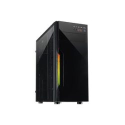 Inter-Tech B-42 RGB Tower PC-Gehäuse Schwarz Integrierte Beleuchtung