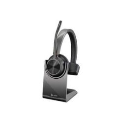 HP Poly Voyager 4310 UC Monaurales Headset +BT700 USB-A Adapter On Ear Headset Bluetooth® Stereo Schwarz Noise