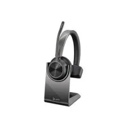 HP Poly Voyager 4310 UC Monaurales Headset +BT700 USB-A Adapter On Ear Headset Bluetooth® Stereo Schwarz Noise