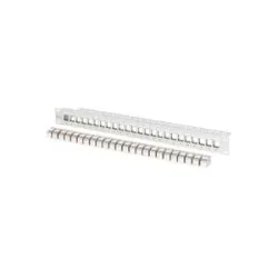 Digitus DIGITUS - Modulares Patch Panel, 24-Port, bestückt mit 24x DN-93615 Patch-Panel 483 mm (19) CAT 6a Grau