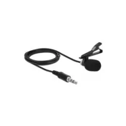 DeLock - Mikrofon 66279 Krawatten Lavier 3.5 mm, Schwarz